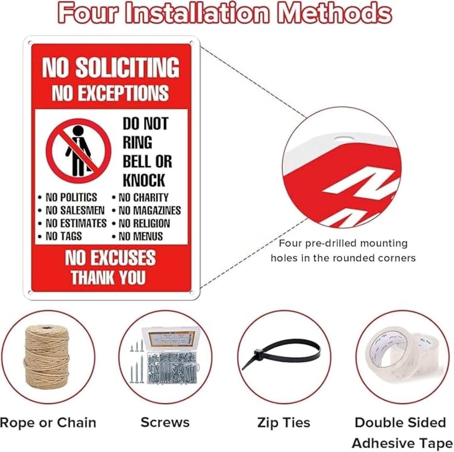 9" x 12" Galvanized Iron Sign | Rainproof & Impact-Resistant, No Deformation or Chipping | UV & Waterproof | Easy to Install, Ideal for Home Yards, Apartments, and Creative Studios